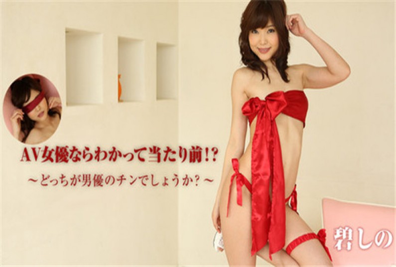 AV女優ならわかって当たり前!?~どっちが男優のチンでしょうか?~ – 碧しの