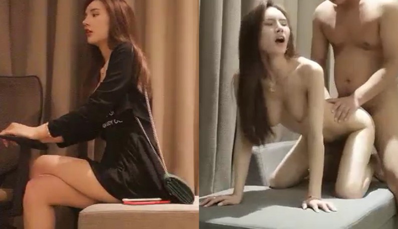 《小寶尋花》約到了極品黑裙正妹,操幹時美乳的晃動真是賞心悅目~