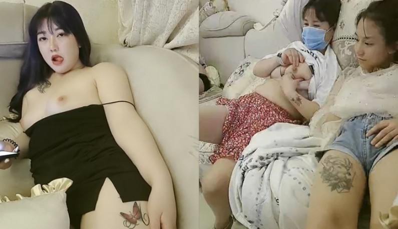 爆乳表姐一家女性總動員個個都誘人,隨手抓了個都好推倒-1