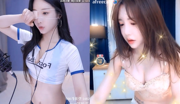 (เกาหลี)ไอดอลดอลไลฟ์สดโชว์ตอนแรกบอกว่าไม่สบาย ท้ายๆคลิปทำไมมีแรงเงี่ยนได้โชว์หมดเลย
