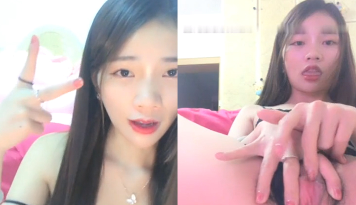 正妹直播主開放Call in~快看她摳摳會讓你變硬!