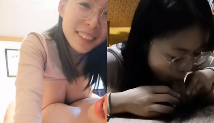Ordinary college student with big tits when she goes to bed she will become