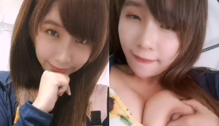 [Taiwan] SWAG long hair sexy cutie selfie masturbation