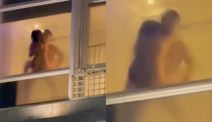 [Taiwan] It's hard not to see it~ You should pay attention when you love in the hotel