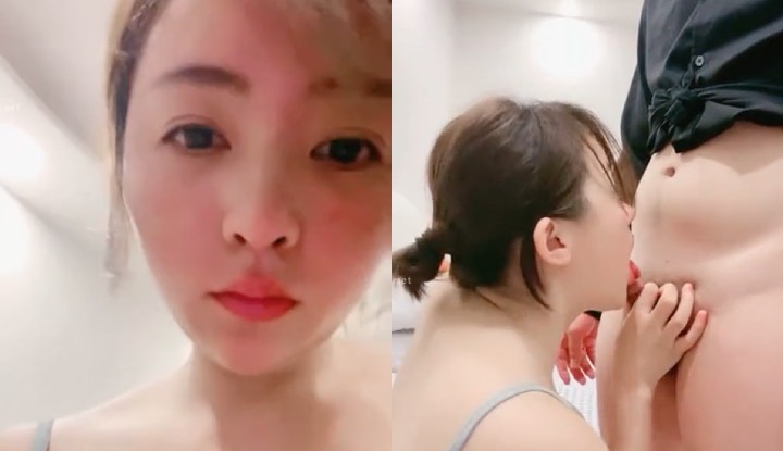 The busty young model