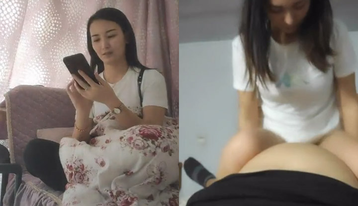 แอบถ่ายคนสวย ค่อยขยับเข้ามาทีละนิดคันหีเป็นเหตุ