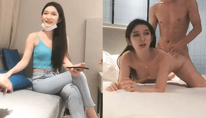 帥小伙約DJ女身材顏值超一流上位騎乘姿勢家