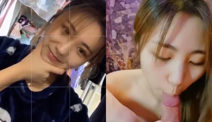 Clip em gái mặt sáng đang bú cặc.
