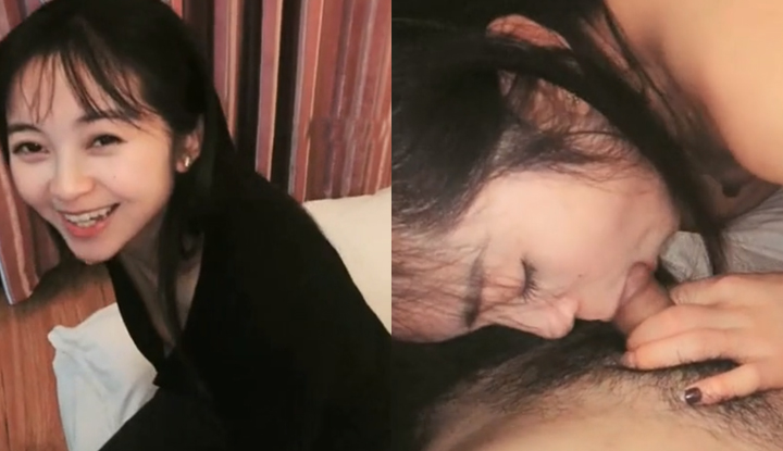 這位笑容甜美的正妹~脫下衣服很性感又會吹