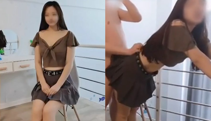 交友軟件約到了一個騷妹妹~又溫柔又好操