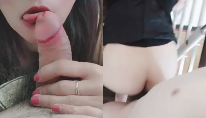 Her boyfriend asked her to practice oral sex, so she had to find me