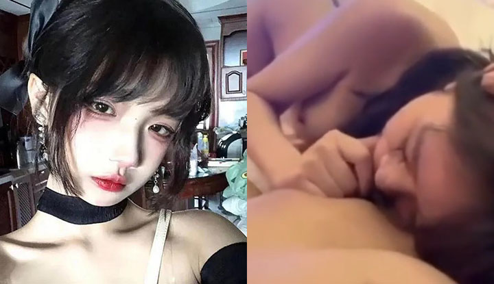 網曝門事件~抖音網紅林x平穿著學生服被幹視頻流出