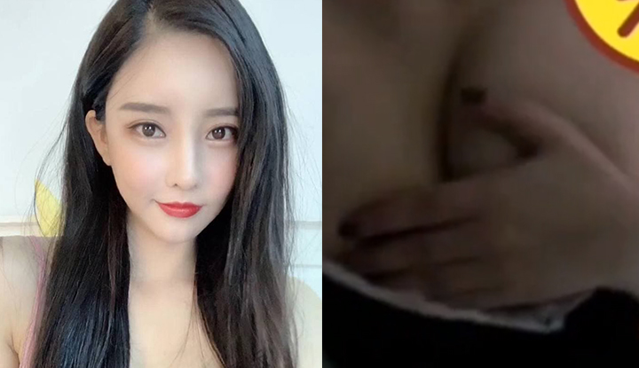 網曝門事件~極品見習網紅與土豪爸爸私密性感視頻流出