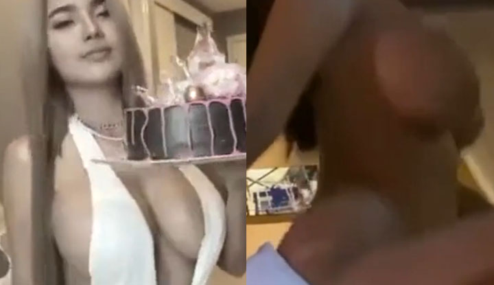 Internet exposure incident  YanisaNoey, the best fitness Chinese Internet celebrity model.
