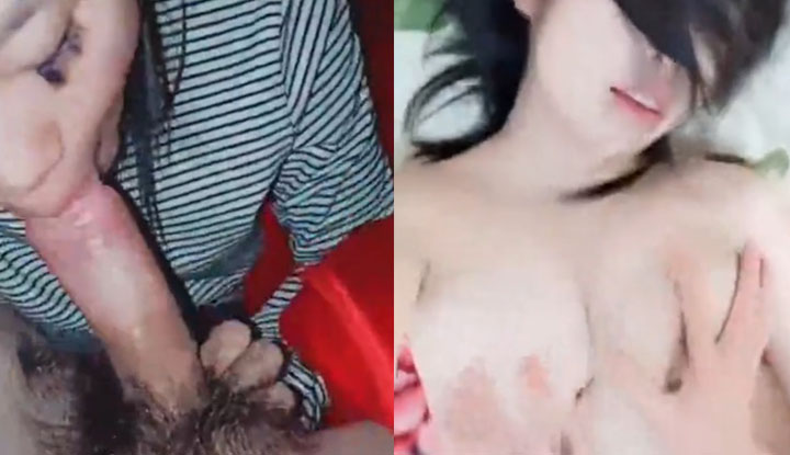 Internet exposure incident ~ Papaya busty girl blowjob and sex and thrusting is enough~