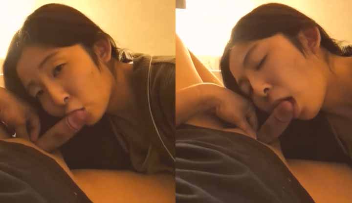 OF hhhhtaiwanjapan Taiwanese couple and Japanese wife hot wife has to eat before going to bed before she is willing to sleep.