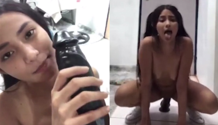 Chinese woman ordered the wrong size fake dick