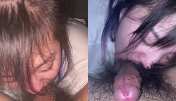 紫髮女友最愛吃的套餐就是我的熱狗加雙蛋~