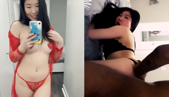 [Châu Âu và Hoa Kỳ] Người đẹp mắt một mí Trung Quốc cặp kè với một người đàn ông da đen, tham lam gà trống và lúc nào cũng muốn quan hệ ~