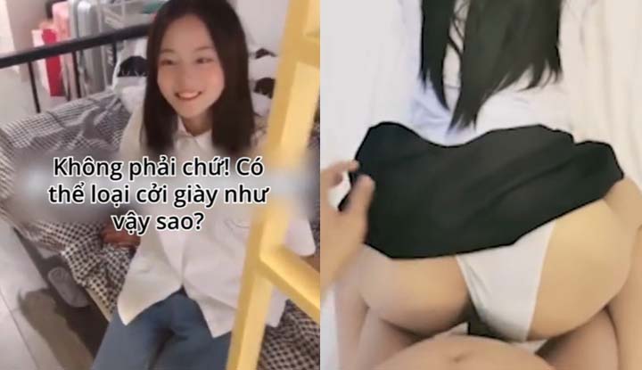 What kind of experience is it to have a little girlfriend~ She often ask me to take out my cock to take care of him