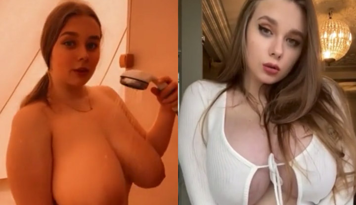 [Russia] Lucy Laistner Onlyfans Video Out-2~Nuclear Bomb L-Cup Super Busty Clothes Can't Cover It~