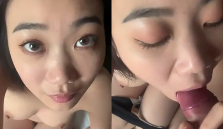 When your little girlfriend looks at you with such eager eyes, how can you not give her dick?