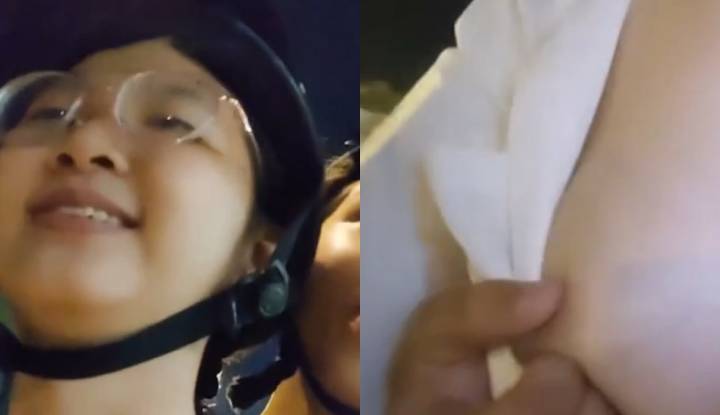 [thailand] my darling girlfriend's breasts are still the best to grab.