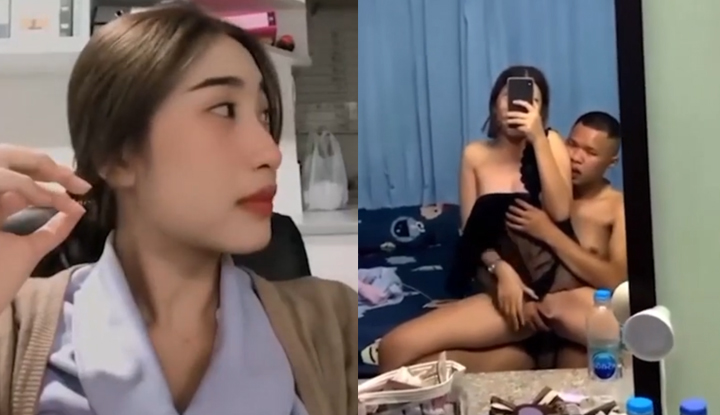 คลิปหลุดพยาบาลสาวขี้เง