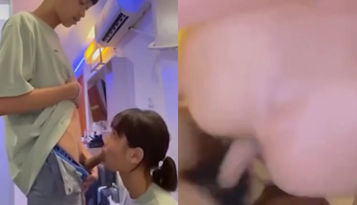 [Thailand] Couples have nothing to do at home during summer vacation, secretly taste the most exciting thing of the forbidden fruit challenge~