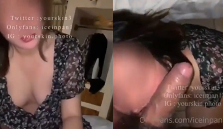 [泰國] 情慾OL淫蕩幫老公口交，拍下來放上網販售