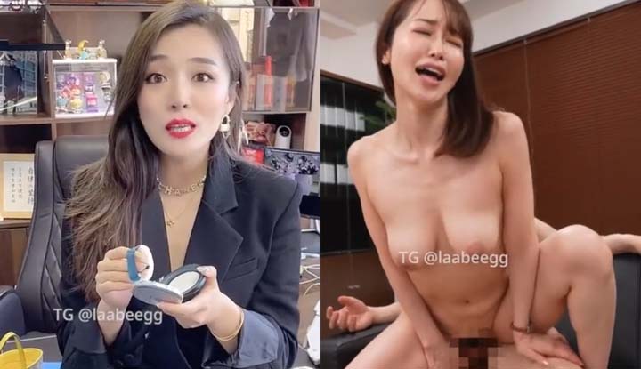 The female boss was teased by my 25-year-old single dog and fucked directly in the office
