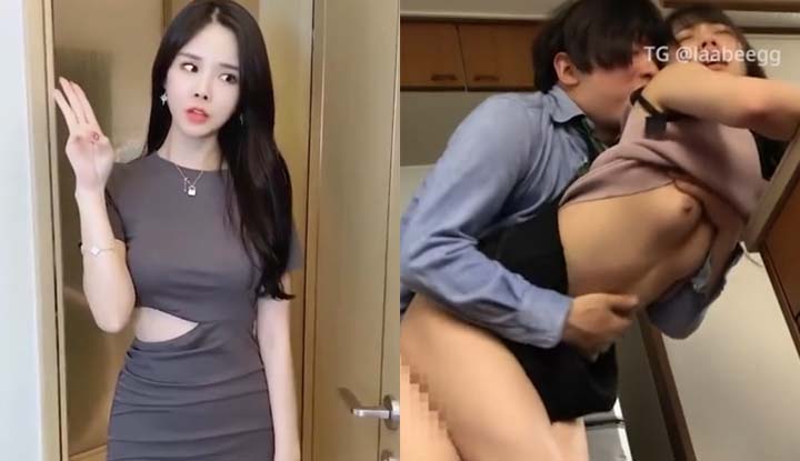 美女鄰居堅持要進我家喝-口-水,還在我面前自慰,實在是忍不住..