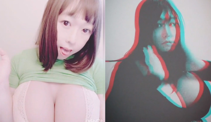 [台灣] 乳量爆表巨乳妹bbpingbbbb，不科學身材完美比例