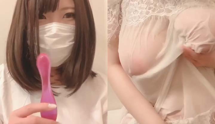 [Japan] Masturbating and kneading breasts in the bathtub is really tempting~