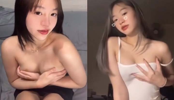 [泰國] 清純妹子淫蕩私拍～半夜和男友纏綿的時光全都錄下