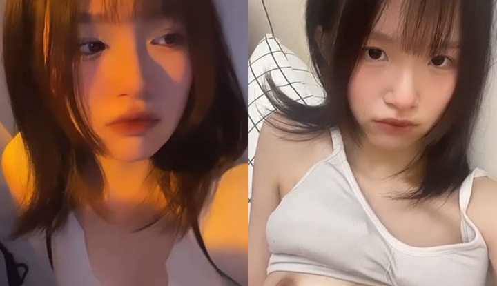 Youth invincible 19y little horse ~ Rubbing milk and touching pussy to seduce private shot