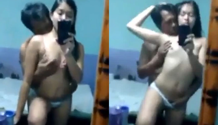 Tito dia memang beruntung memiliki pacar yang cantik.