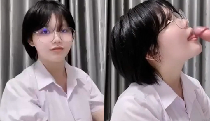 Clip khiêu dâm sinh viên Thái Lan Kaminarix, nữ sinh mở ký túc xá và đưa một người đàn ông đến dụ cô vào phòng Onlyfans xxx lấy cặc của anh ta và bú cho đến khi cứng. Sau đó, anh ta lấy dương vật của mình và đập vào mặt nó với một âm thanh lớn. Đưa con cặc của bạn vào miệng và tạo ra một tiếng động lớn. Cho đến khi tinh dịch trào ra đầy miệng và tràn khắp mặt.