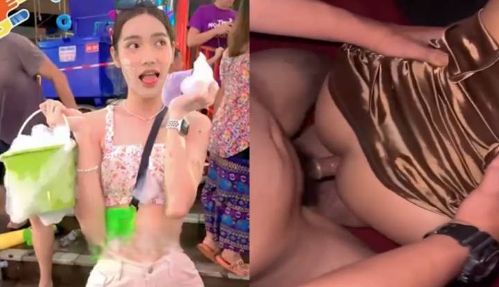 [thailand] this busty older sister has a huge appetite; two dicks weren't enough for her.