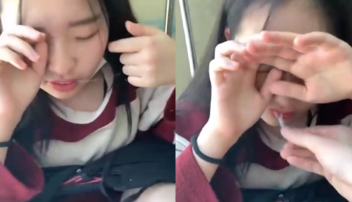 สาวน้อยที่น่ารักมากมองแล้วทำให้ใจเจ็บมาก เธอเพิ่งได้รับการอย่างครั้งแรกแบบนี้ และยังรู้สึกอุตส่าห์อยู่จนเวลานี้~
