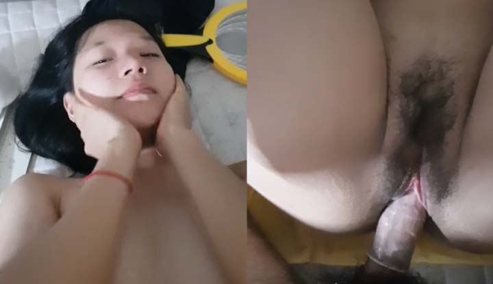 My adorable girlfriend is still sleeping in, so I have to wake her up by inserting my little finger into her hole.