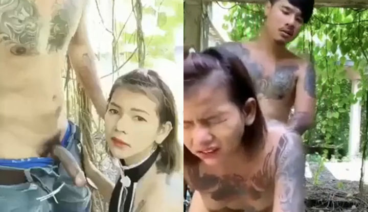 A couple from Thailand complained that making love at home was not exciting enough, so they decided to have sex in the jungle.