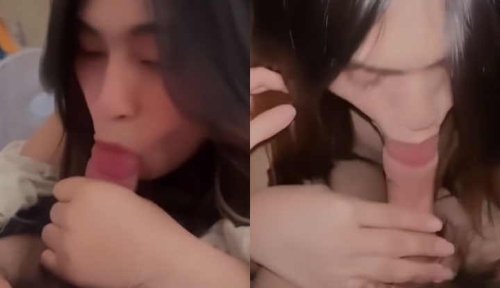 student sucks cock
