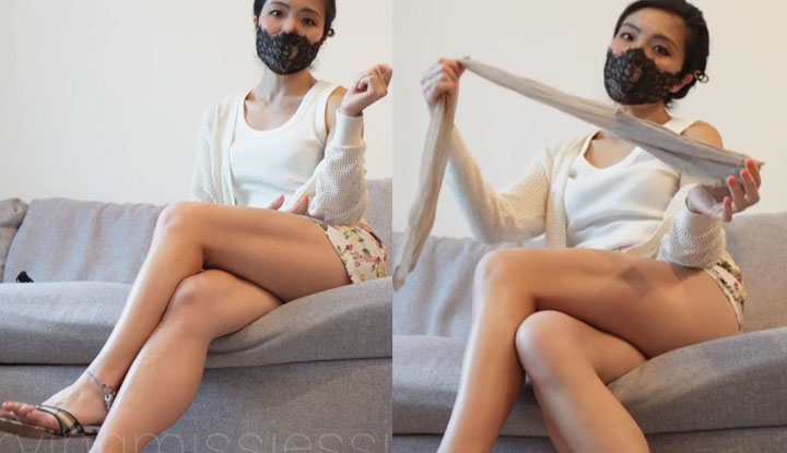 [ฮ่องกง] มิสเตรสจีสิก้า ราชินีแห่งคำพูดลามกอนาจาร ทิ้งไว้ให้คุณไม่เหลืออะไรเลย ~ C235 - แสดงออกเหมือนคนชอบสวีตในกางเกงขาสั้นสุด