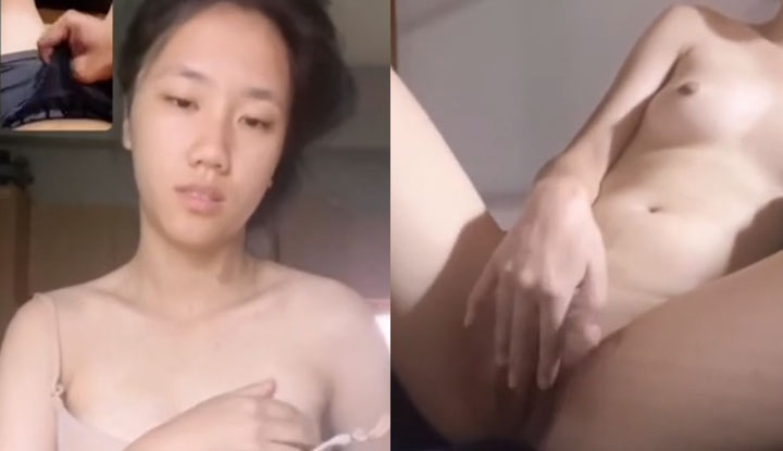 คลิปหลุดทางบ้าน สาวเหนือ น่าตาน่ารักขาวจั๊วกันทุกคนเลย แฟนอัดคลิปไว้ ให้เปิดหีช่วยตัวเองให้ดู โคตรแรร์