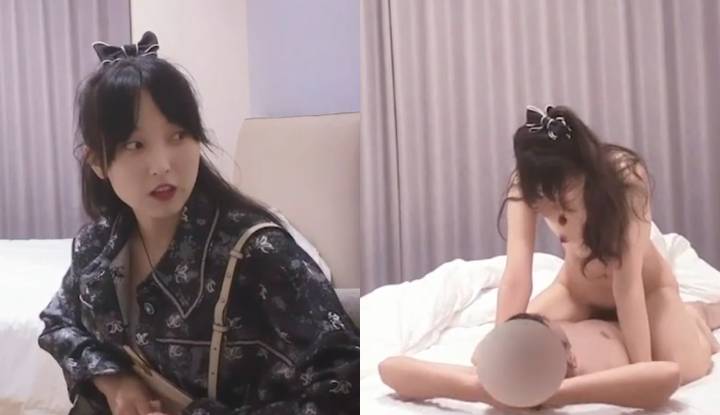 新人探花大飛哥约炮,少女上床很配合