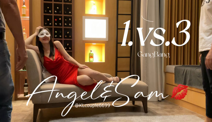 [สิงคโปร์] O station love couple KLCouple6699 ~ ความหื่นของ Mask Queen 1vs3