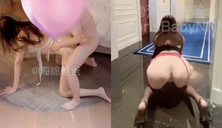 A private image of the glamorous angelic figure, S-class physique [sponge back], adorned with various gold accessories, participating in a 4P group sex activity.