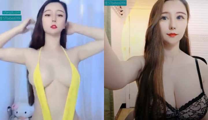 [Taiwan] SWAG live streamer Xing Tong ~ Fair-skinned with busty and sexy hot dance!