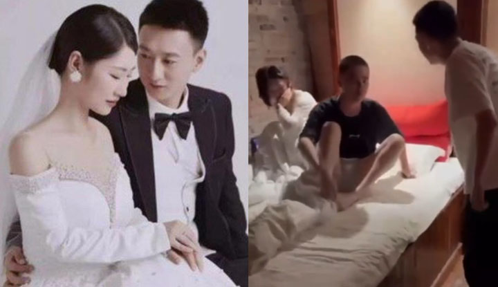 溫州少婦偷情被丈夫抓姦在床!震驚的是居然還帶著孩子一起 這偷情真的堪稱離譜!